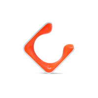 White/Orange