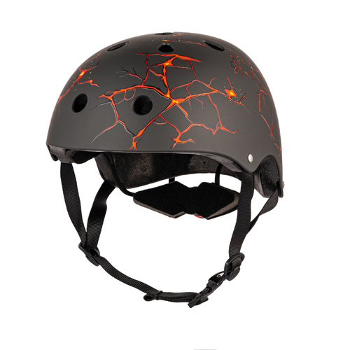 Hornit Cycle Helmet with LED light - Lava